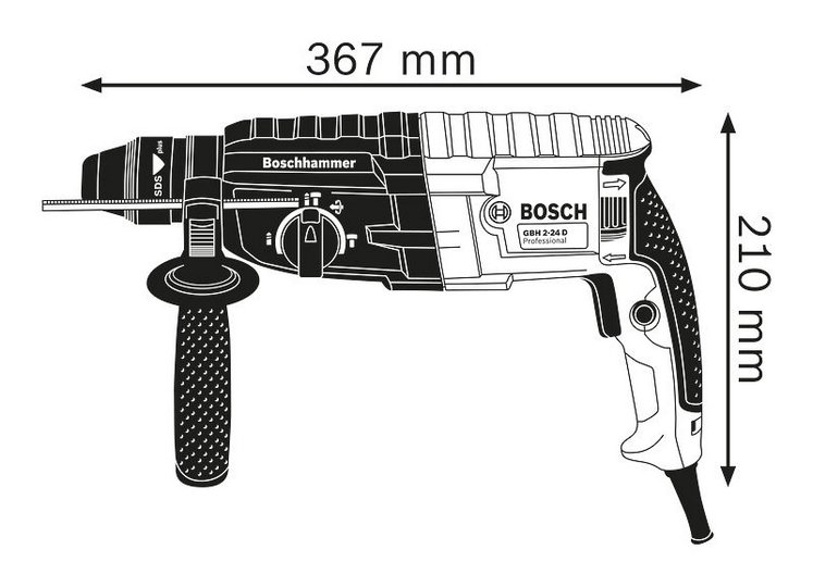 Máy khoan Bosch GBH2-24RE