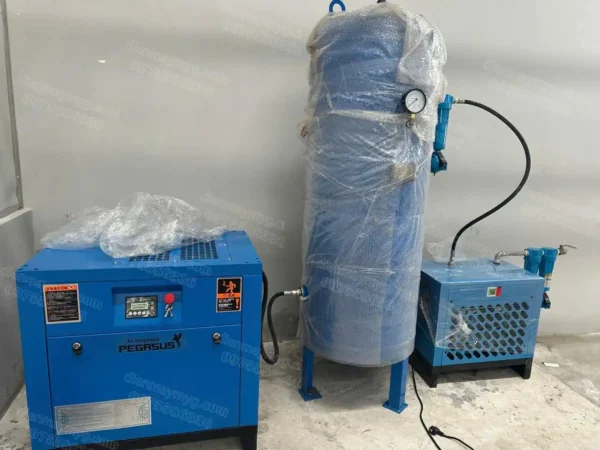 Máy nén khí trục vít 10Hp (7.5Kw) Pegasus TMPM10A My nén khí trục vít 10hp Pegasus TMPM10A