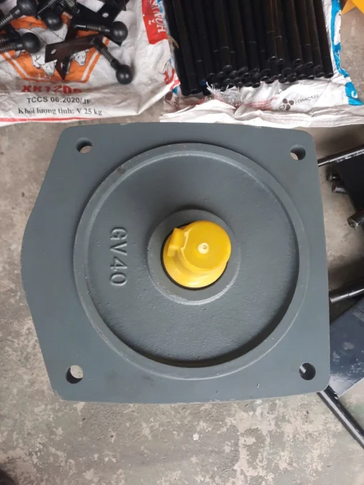Máy trộn bê tông cưỡng bức 250l Motor Đài Loan - Ảnh 9