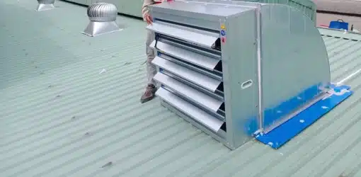Quạt hút công nghiệp 800x800 Wing TMG 800