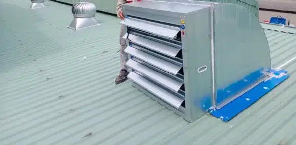 Quạt hút công nghiệp 800x800 Wing TMG 800
